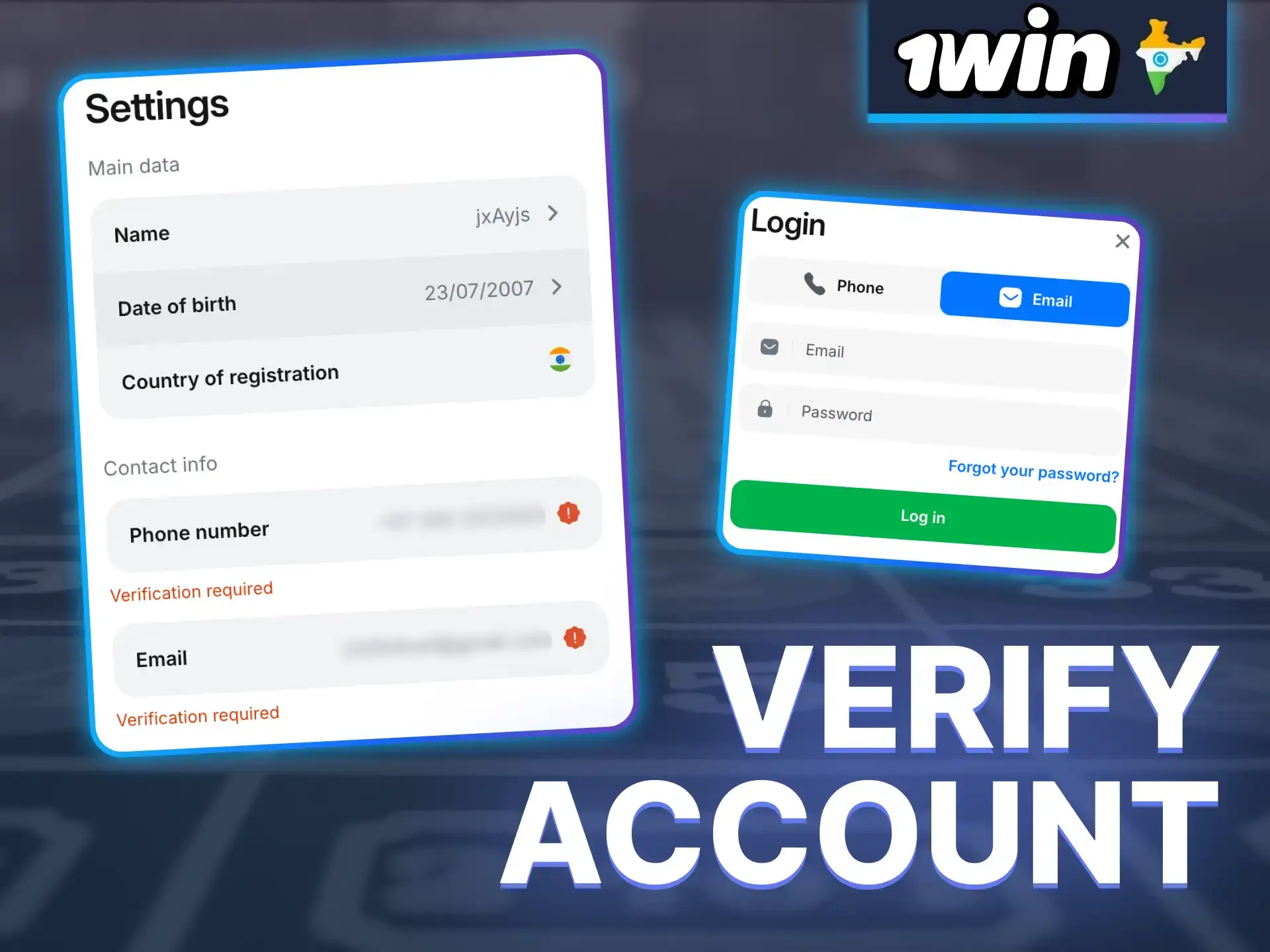 verification account